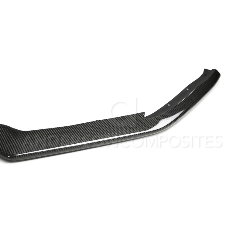 Ford Mustang Front Splitters - Anderson Composites - Type-OE - Carbon Fiber - `18-`20